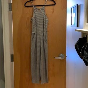 Honey Punch black and white jumpsuit size sm